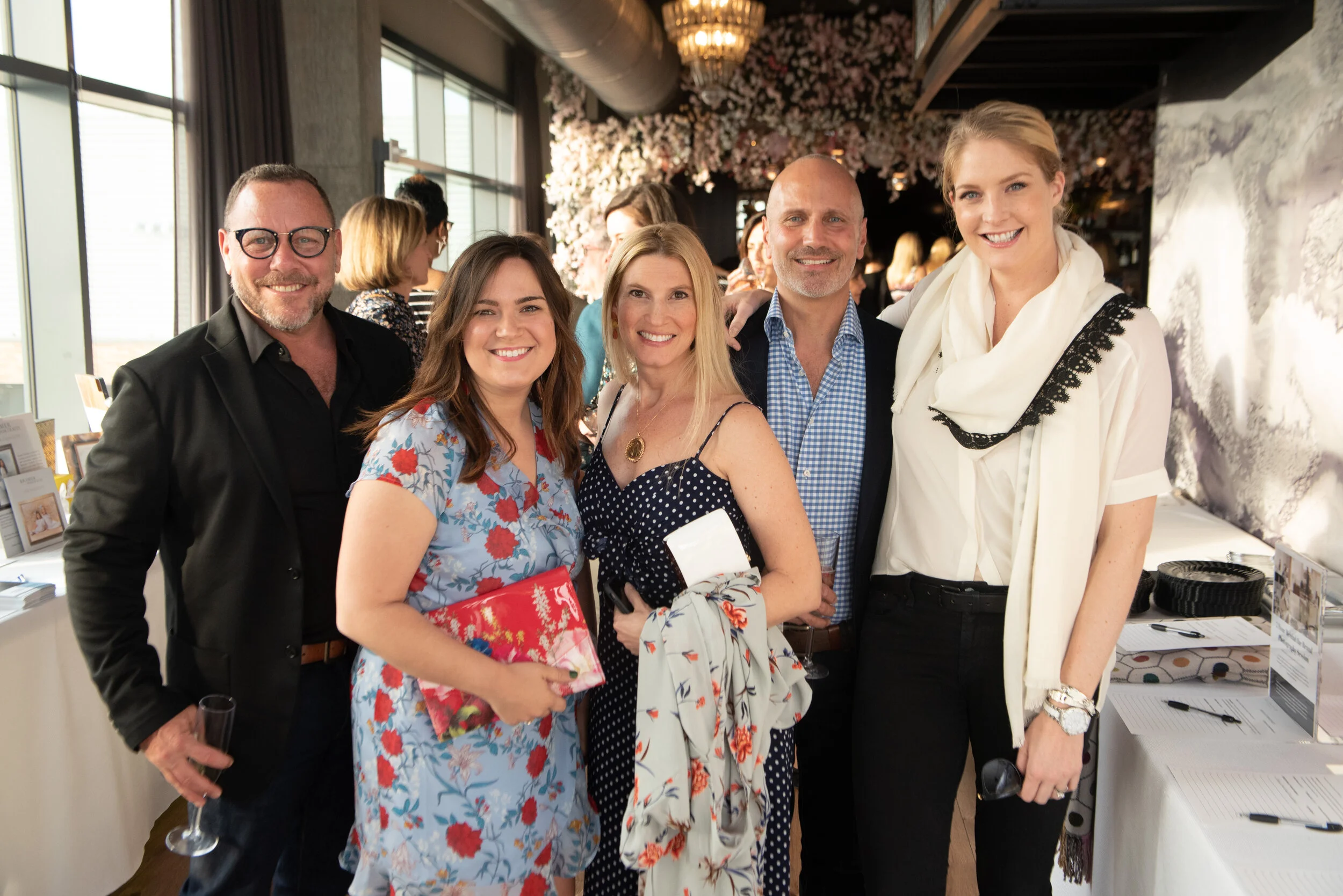 8. Jack Herrmann, Zoe Crooks, Julie Weber Gligor, Michael DiGuiseppe, Edith Gregson.jpg