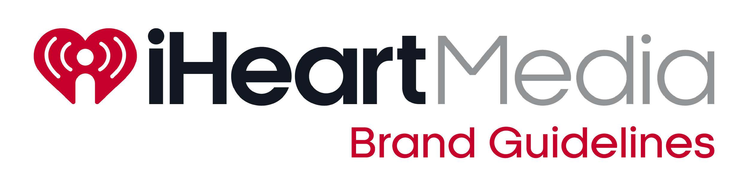Logo Brand Guidelines IHeartMedia Brand Guidelines Logo 2025