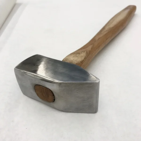 2lbs cross-peen work horse hammer with hickory handle, forged and filed under the direction of Seth Gould, Penland School of Crafts, 2018