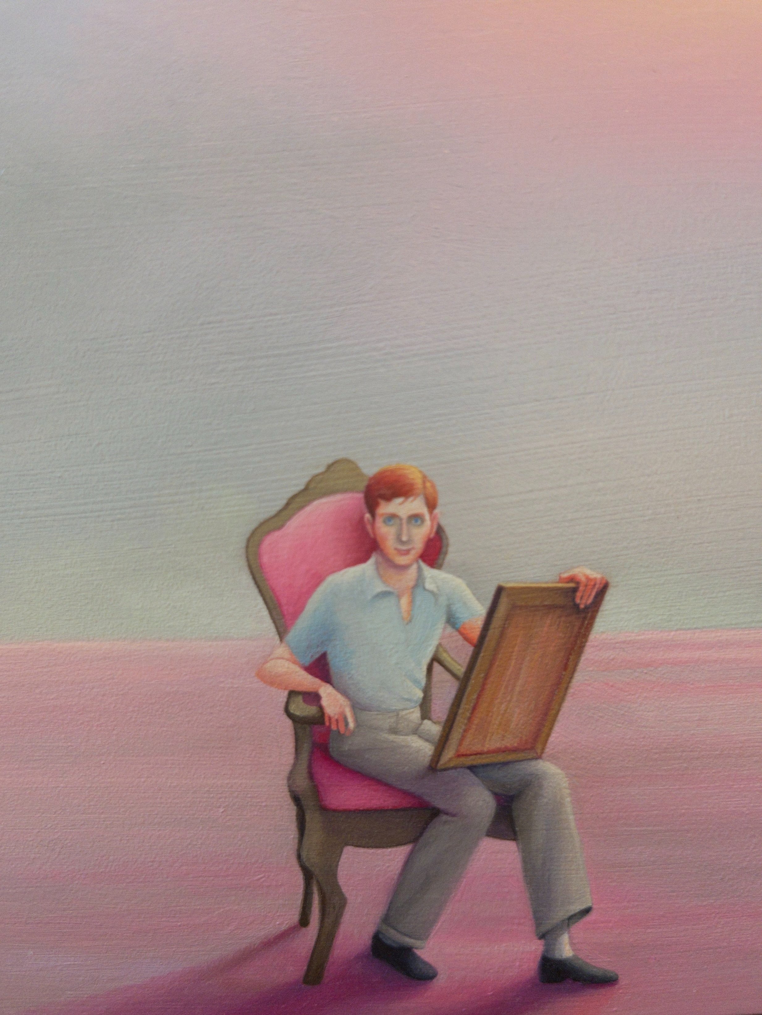 Portrait of George Tooker (detail)