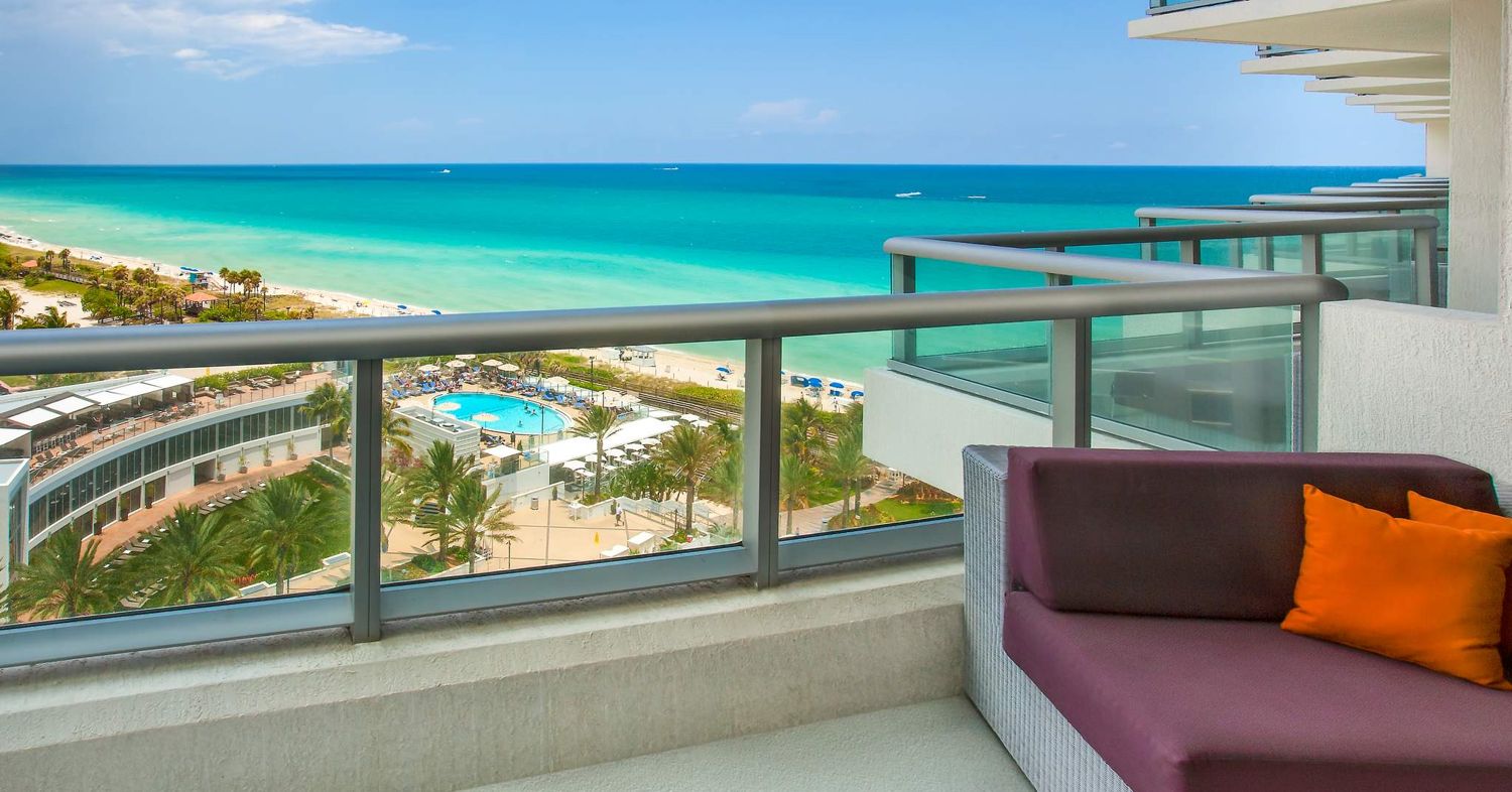 Balcony view from Ocean Tower