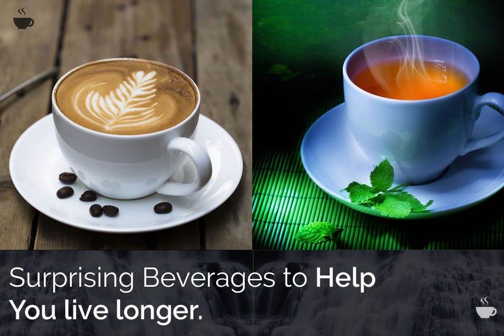 3 Beverages that help you Live Longer?