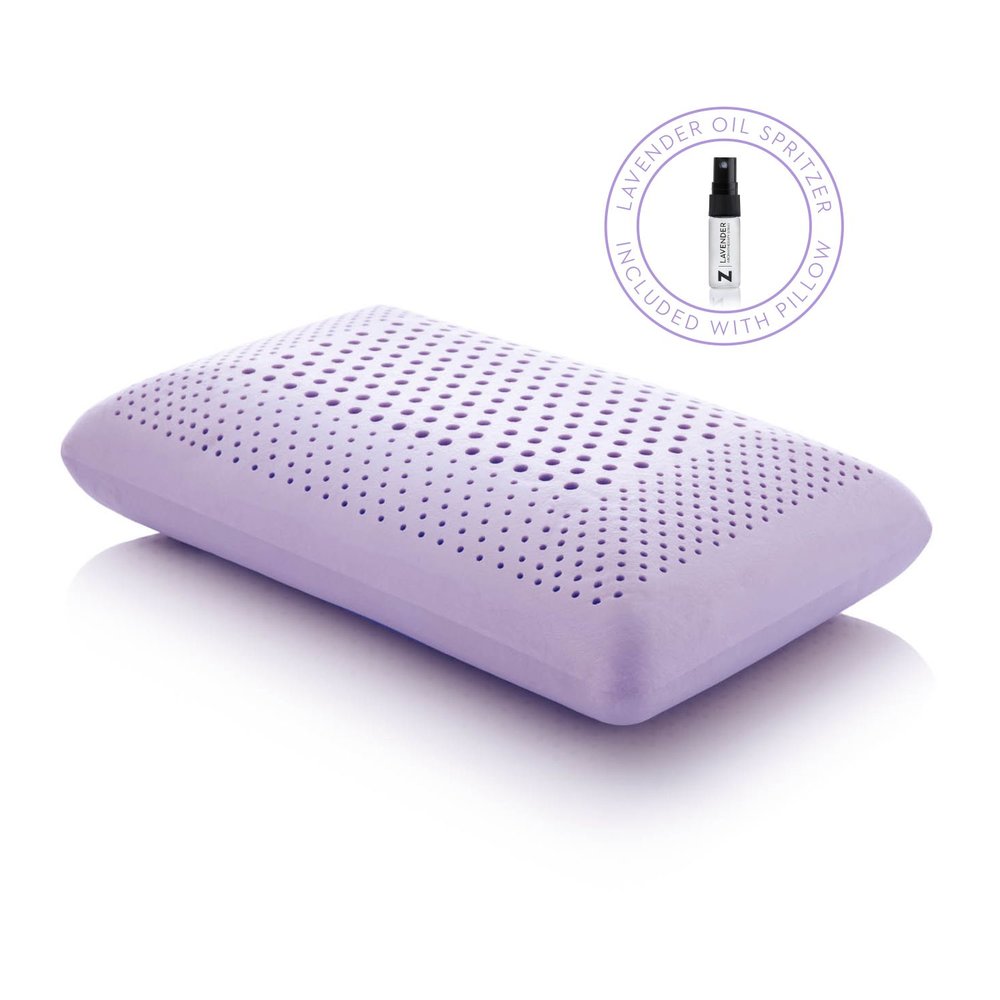 Lavender Infused Memory Foam Pillow — Shop Memory foam, Gel and Scented  Pillows on WHATSINTODAY