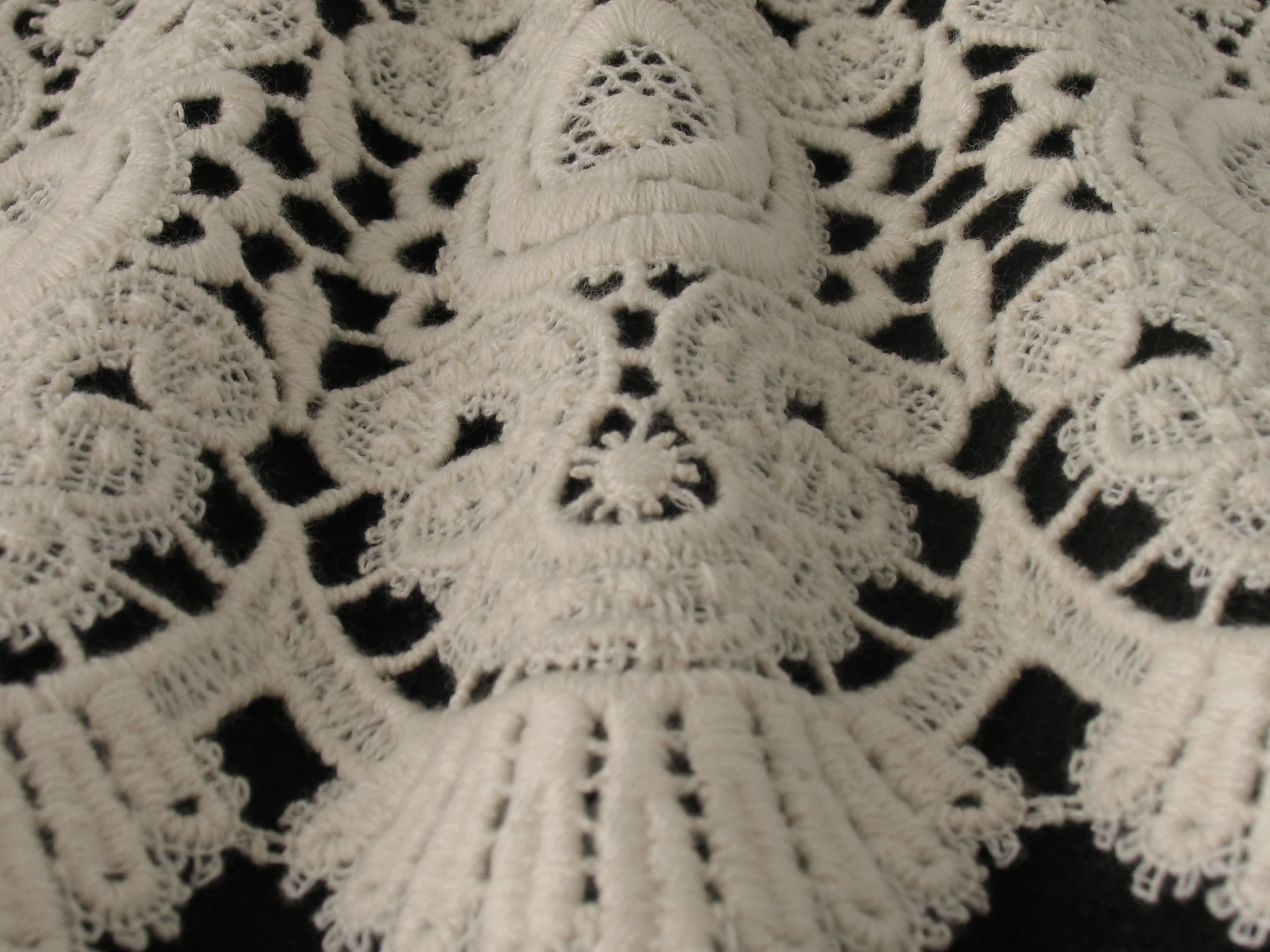 Monika Macrame Lace Valance