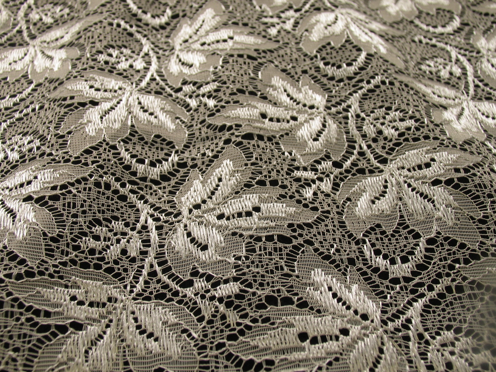Geraldine Lace Drapery Fabric — Albert's Window Fashions