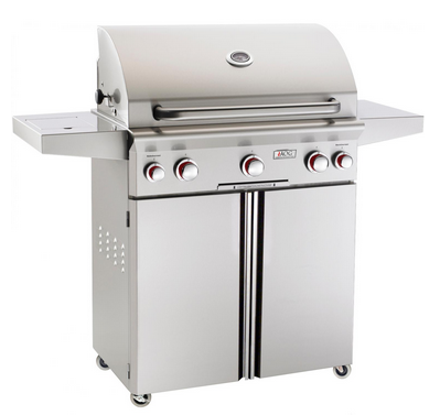 Barbecue grill with rotisserie