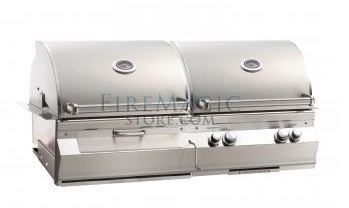 Charcoal and Gas combo grill