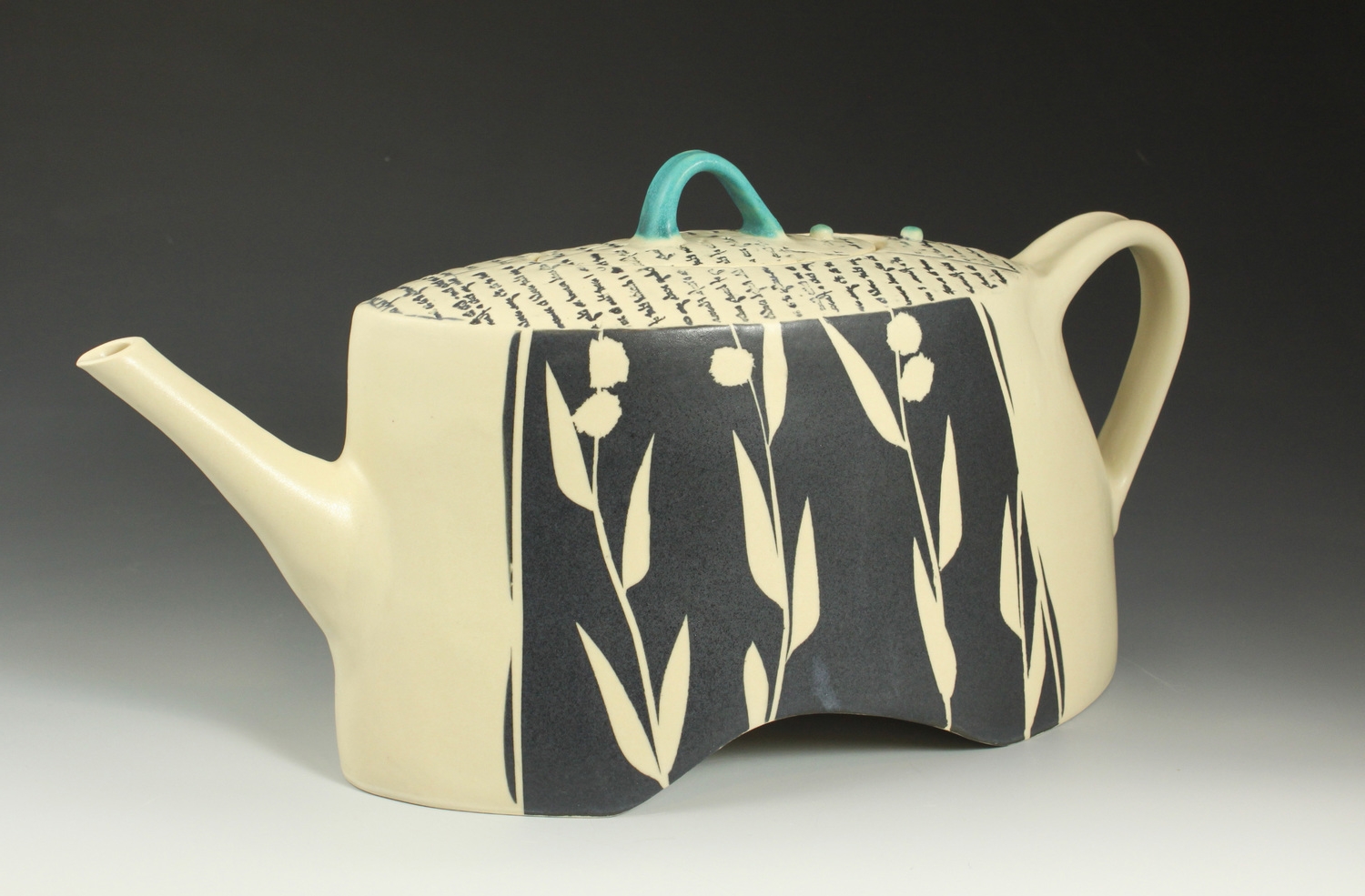 Weeds Teapot