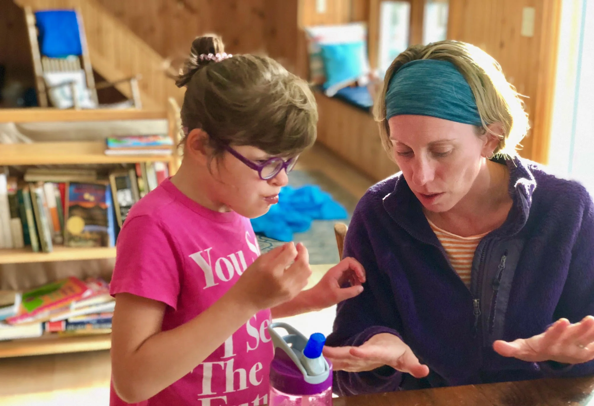 Here's what we feed Tess. Her diet seems to help with autism, intellectual disability, GI issues, and her speech disorder.