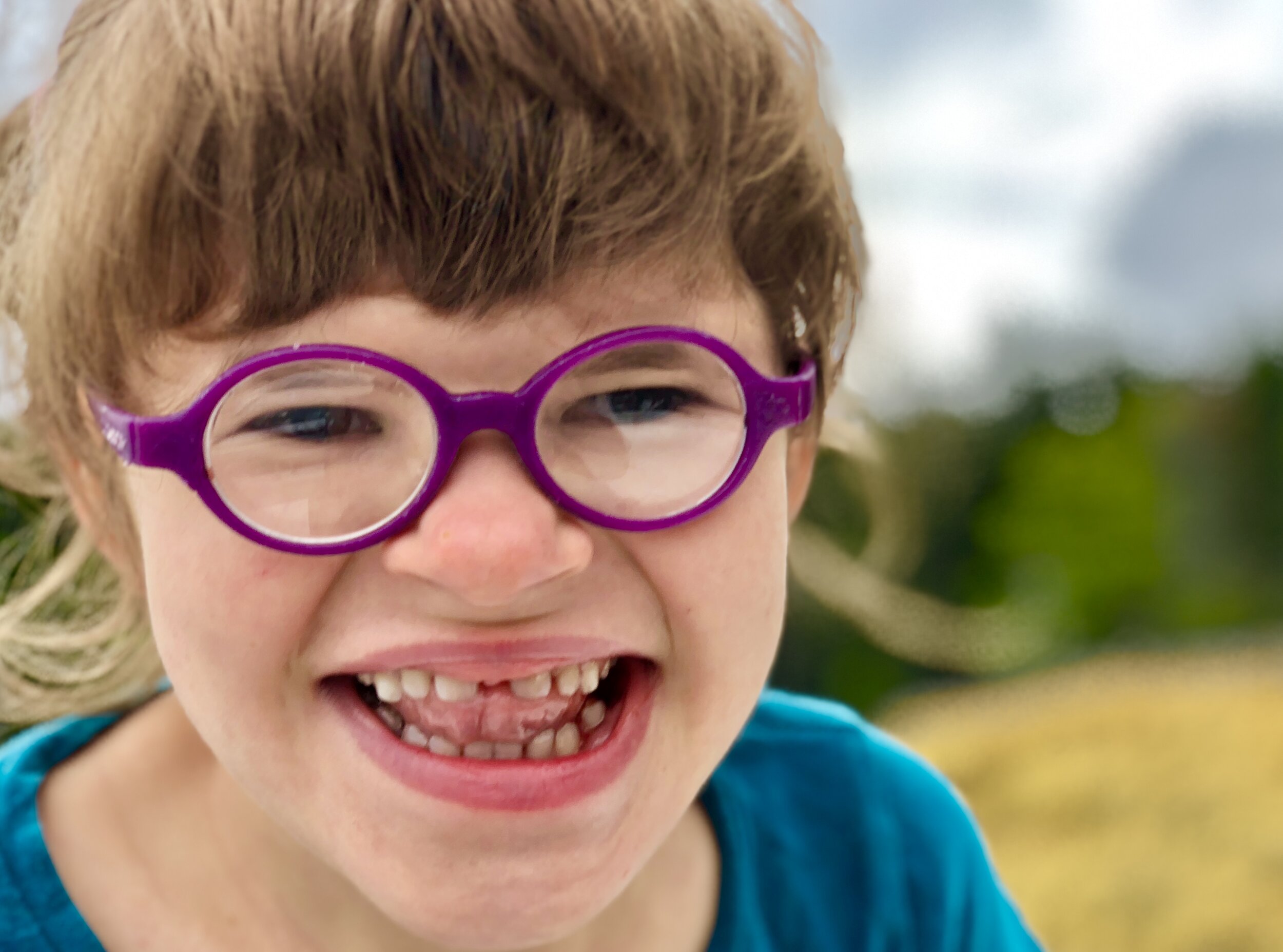 Tess is nonverbal, with a speech disorder, autism, and other issues. Here's how we're trying to help her. 