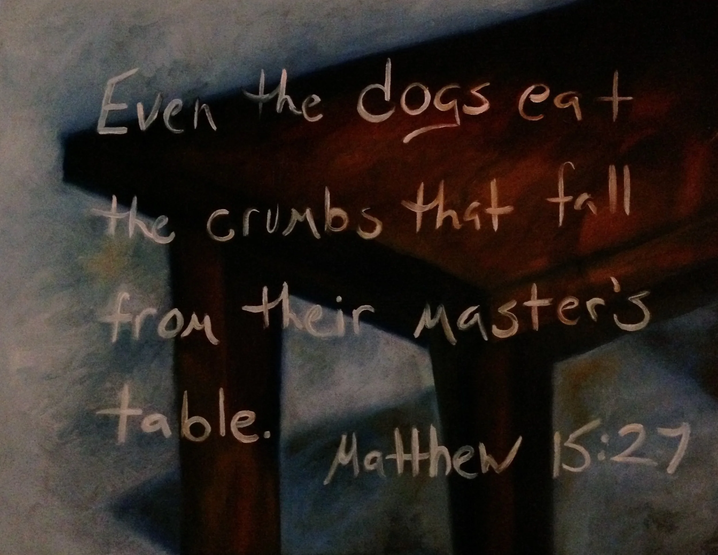 Matthew 15:27