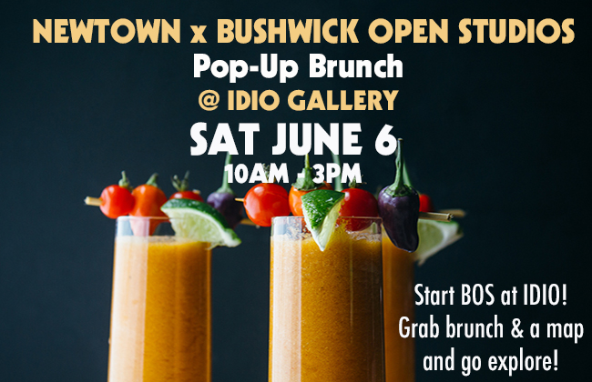 Just one option at our Saturday Pop-Up brunch on the IDIO patio, by Newtown Cafe!