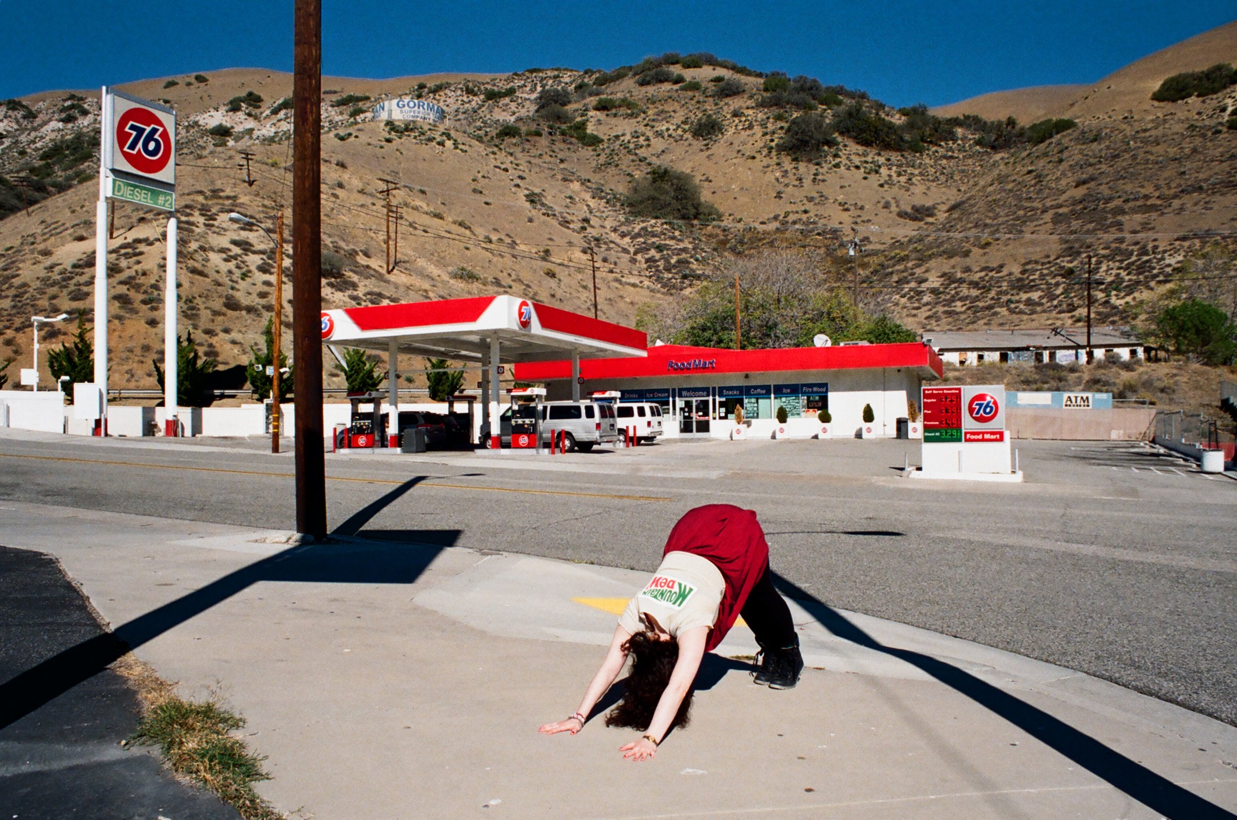 Saara Untracht-Oakner , Downward Dog Jenn, Central CA, 2015, Digital C-Print, 8.5 x 11 (prices in Store )
