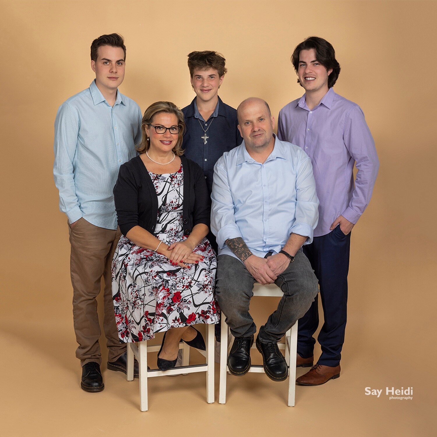 Freshly captured family portrait with teenage/young adult sons - it was a present for mothers day. 

#melbournefamilyshoot #melbournemothersday #melbournephotographystudio #melbournefamilys #moorabbin