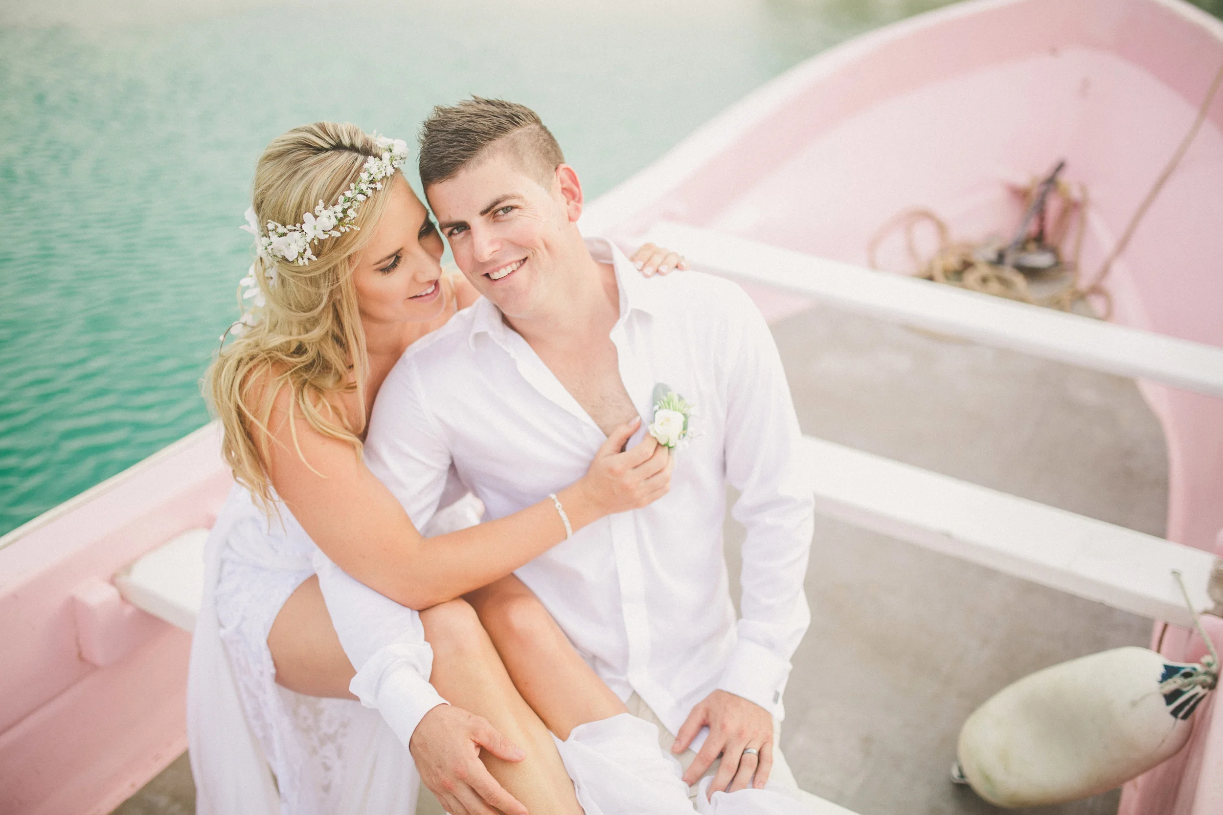 Jessie and Brad- Musket Cove Fiji- Destination Wedding Photography