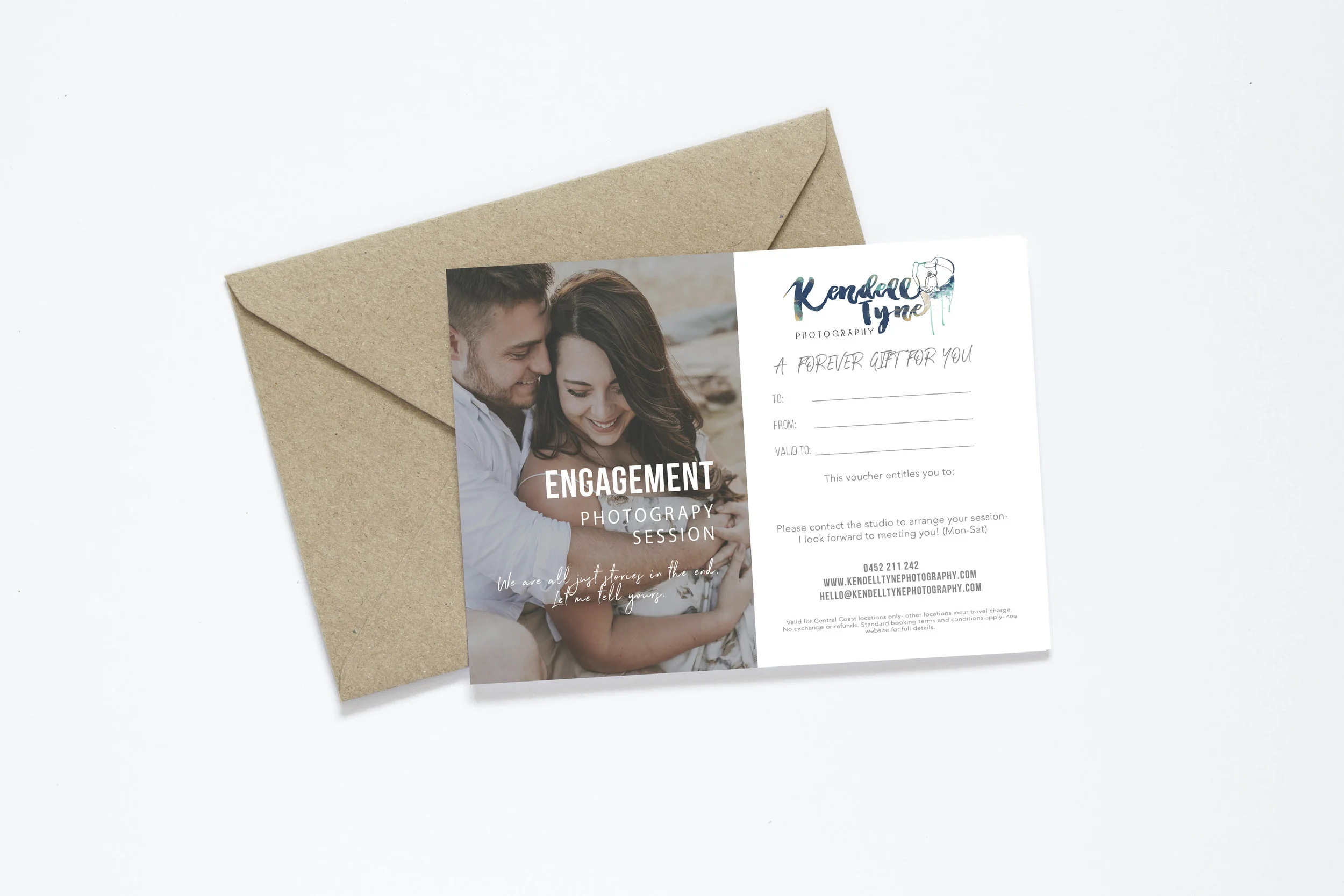 Engagement/couples Session Voucher — Kendell Tyne Photography