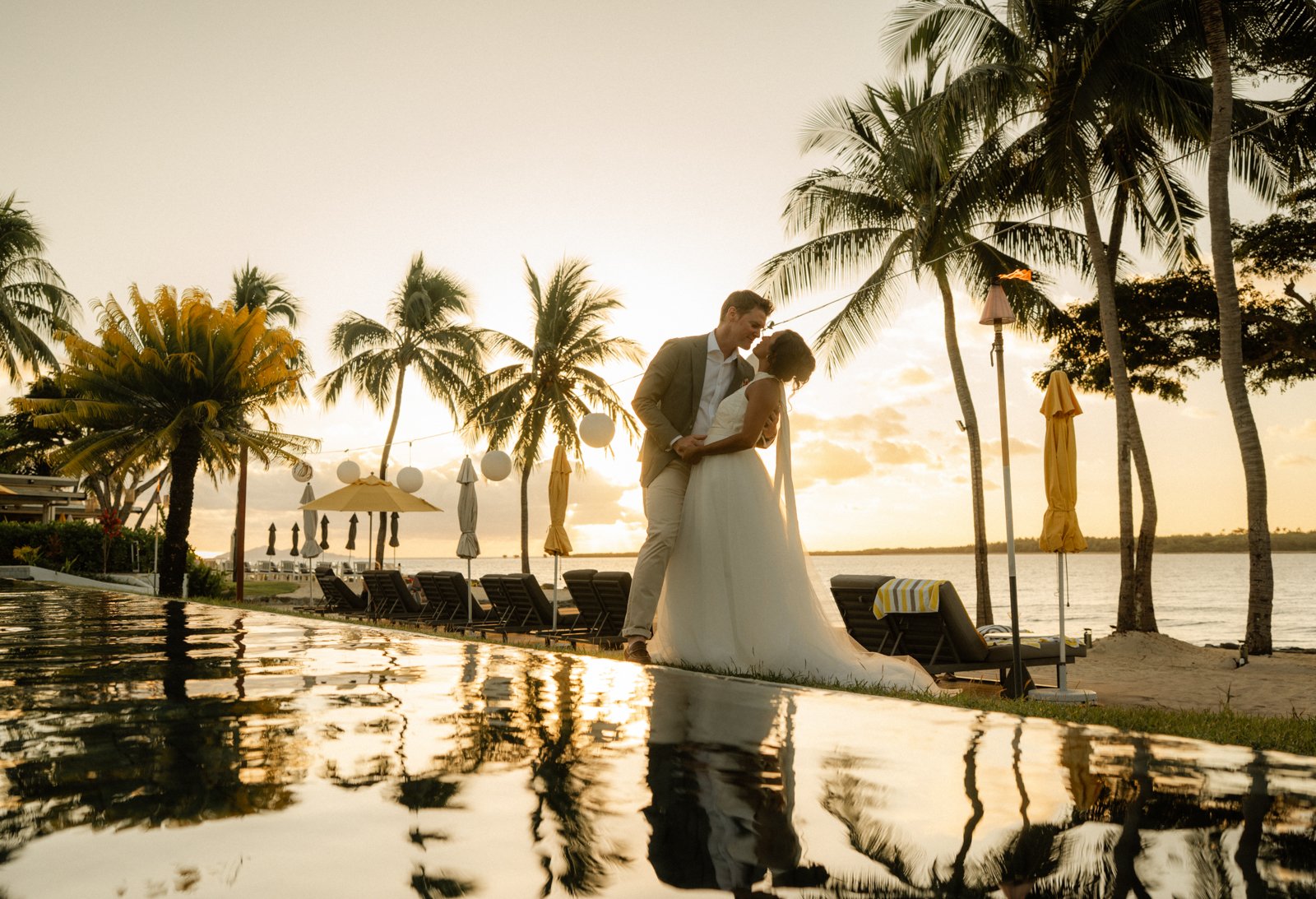 Nikki &amp; Nick’s Dreamy Beach Wedding at Sofitel Resort Fiji