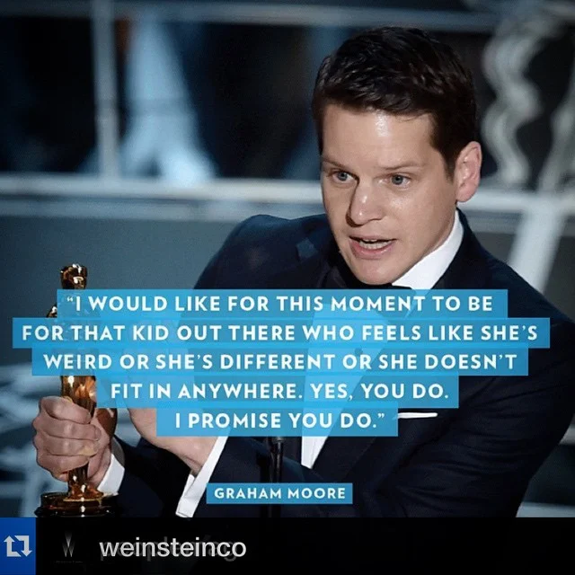 So what you're saying Graham is keep Oscars weird.