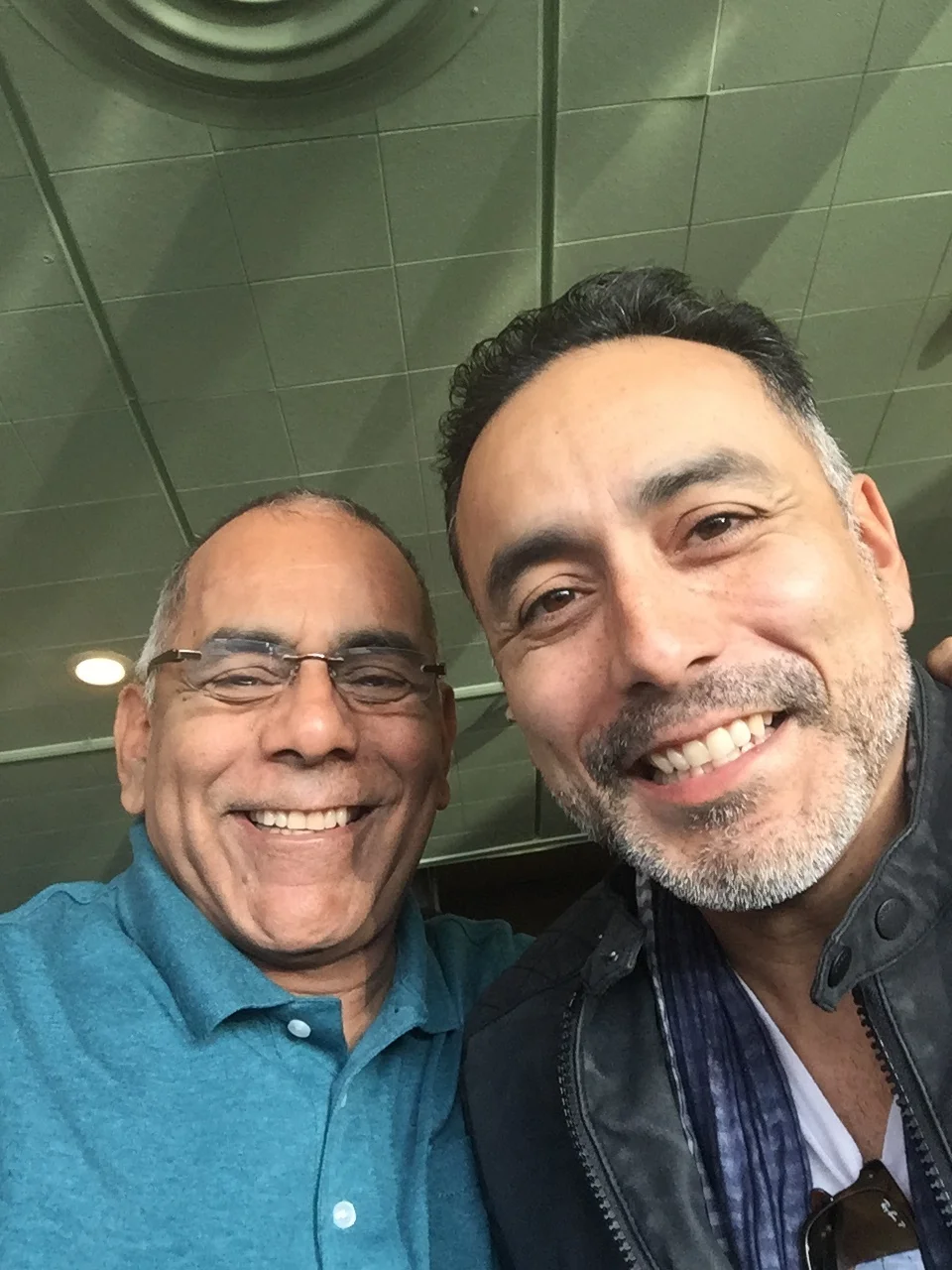 With my Father , Gilbert Saucido. Jan, 2017.
