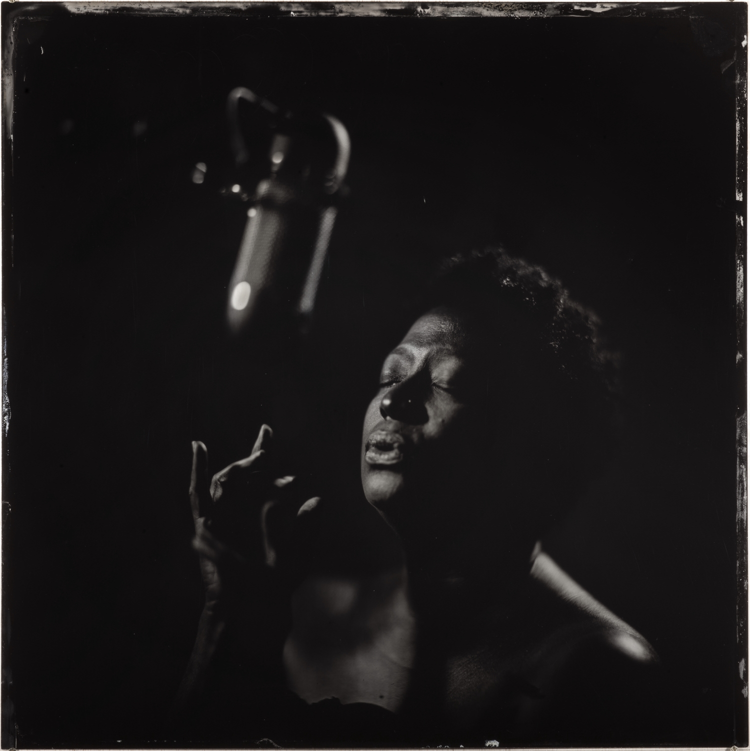   Lisa Fischer, vocalist - Alumitype 14" x 14"  