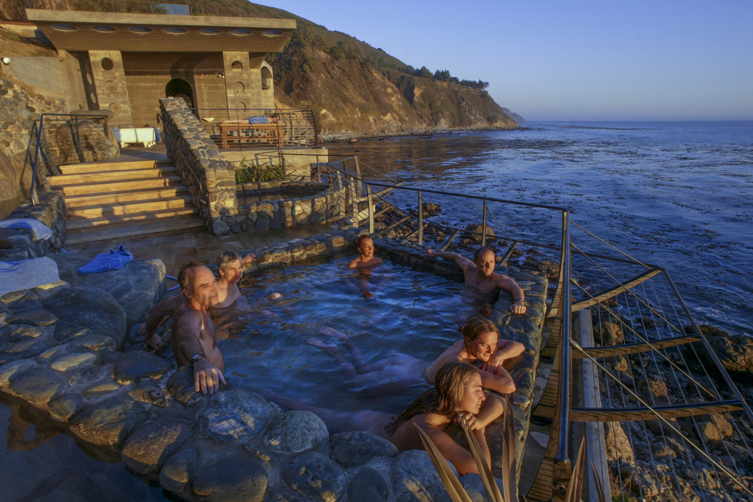   Bath House, Esalen Institute - Big Sur, CA  