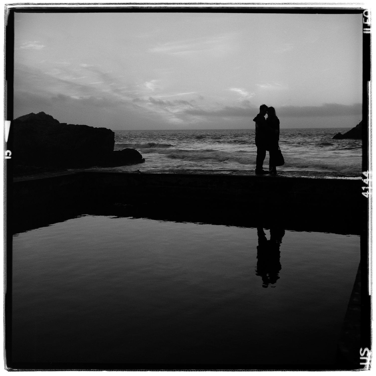   Sunset embrace - Sutro Baths, San Francisco, CA  