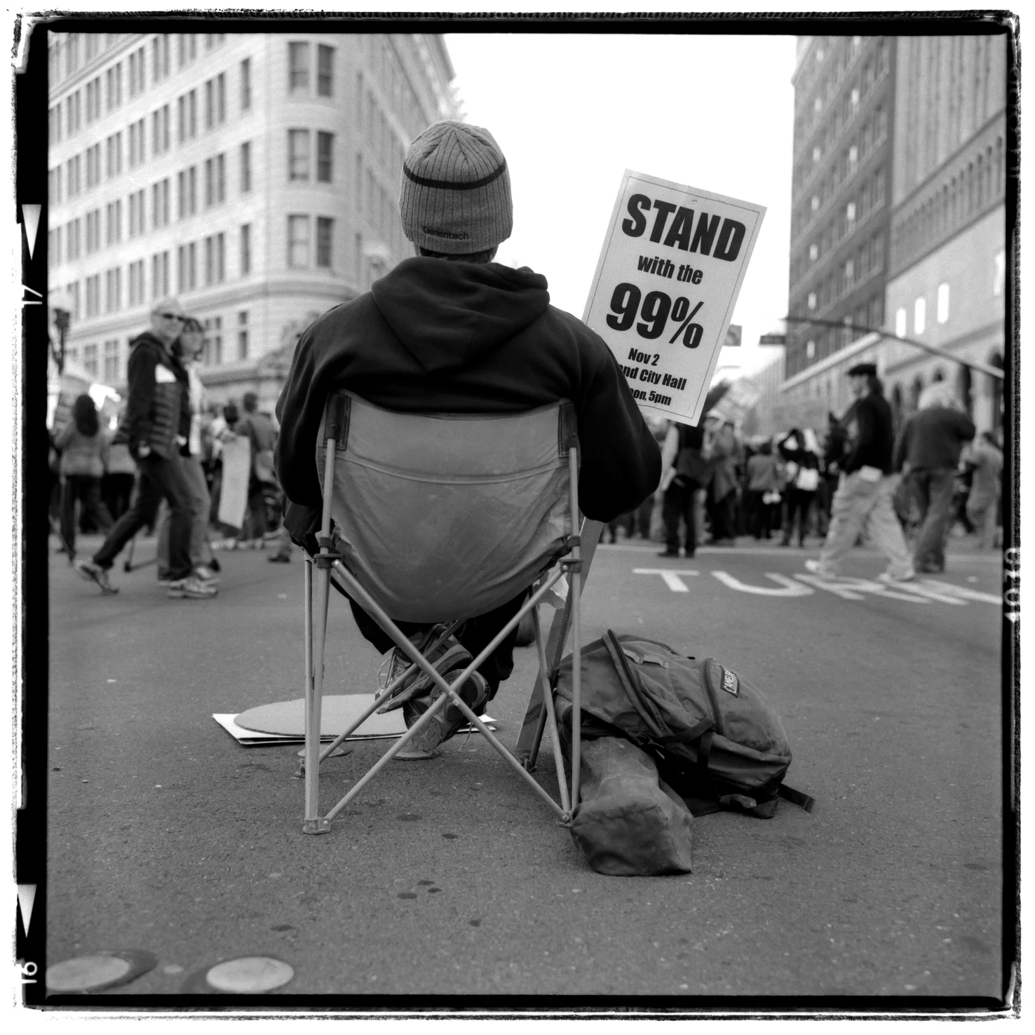 1% sitting - Occupy-Oakland, Oakland, CA