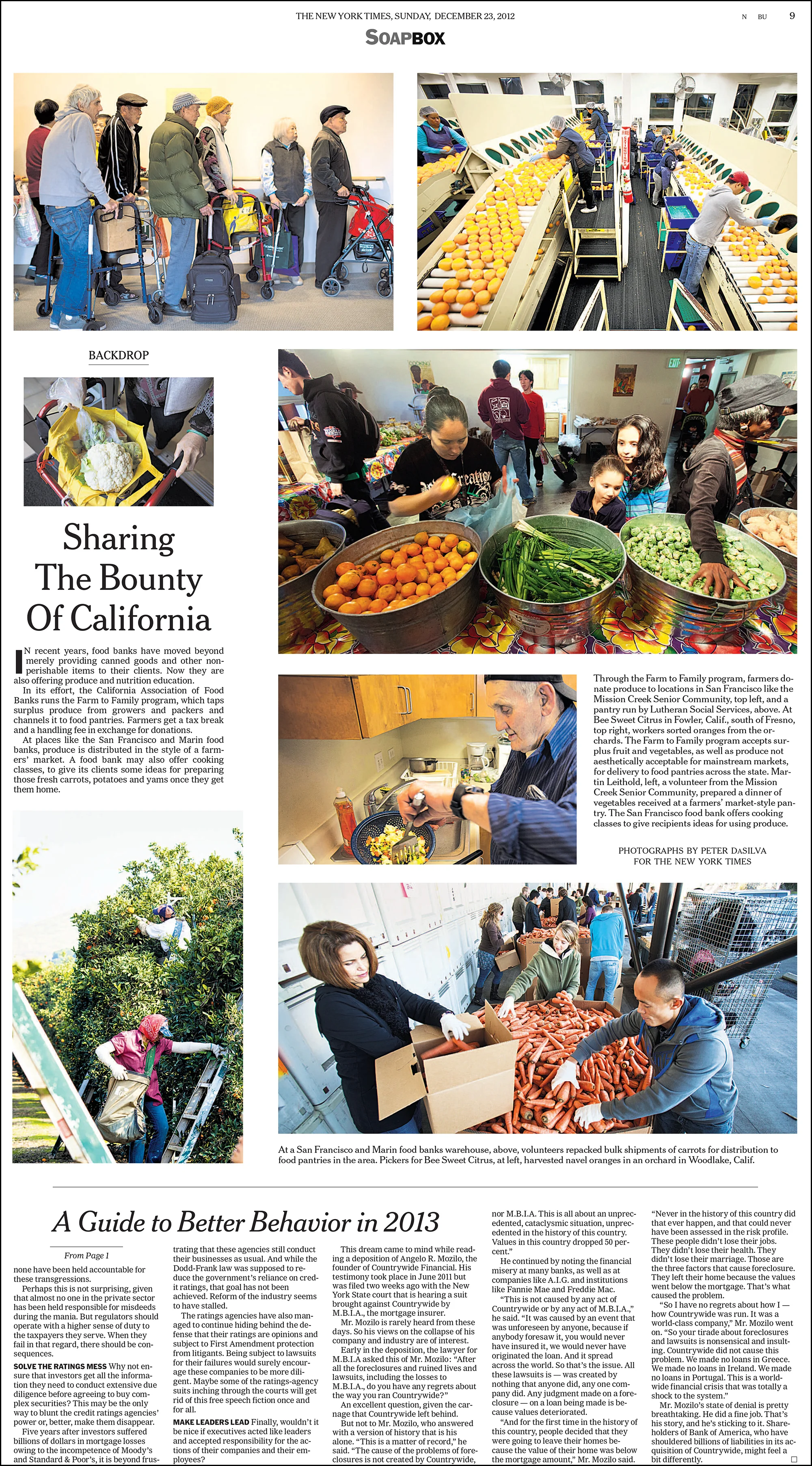 New York Times - Business section "SoapBox"