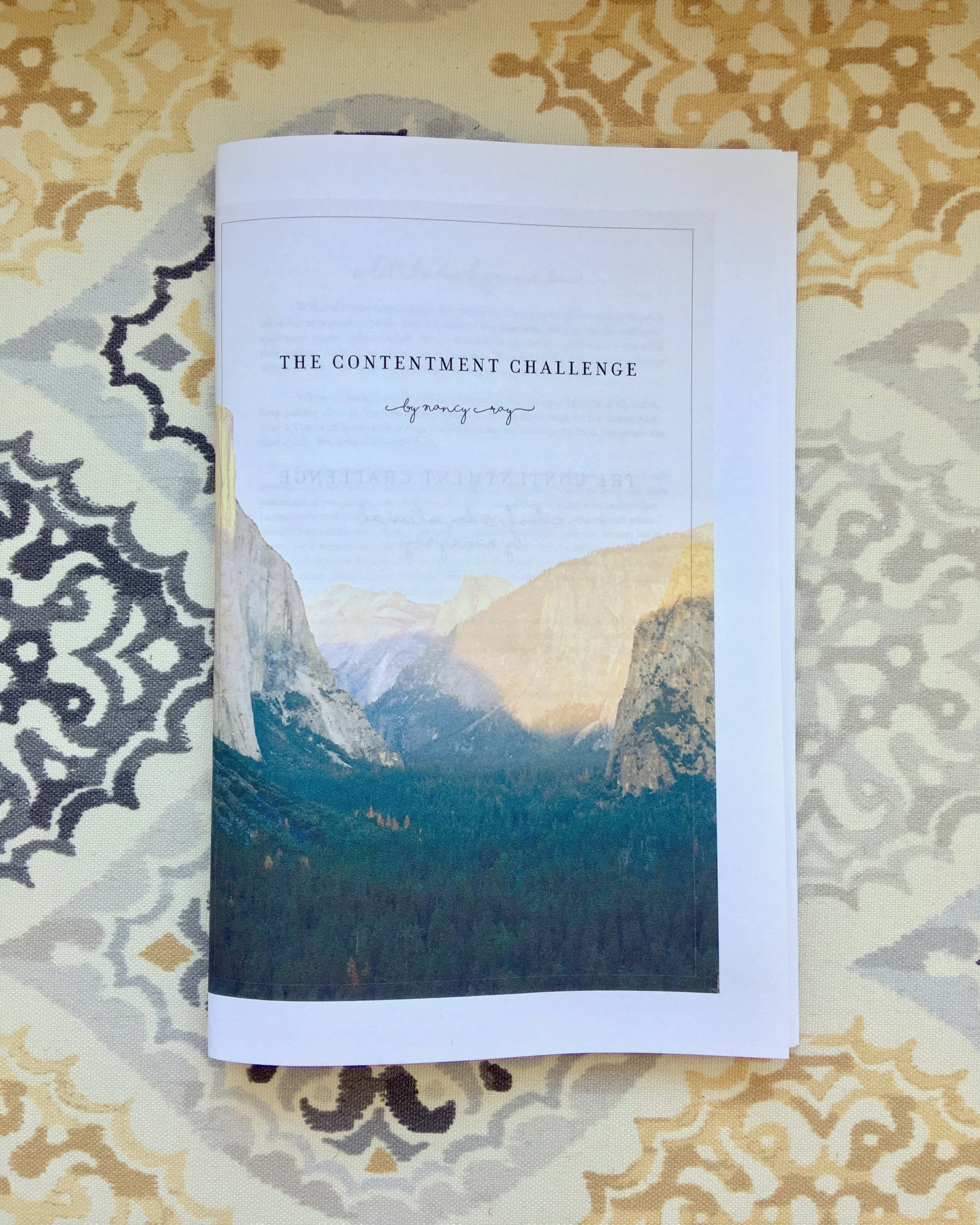 The Contentment Challenge: Recap