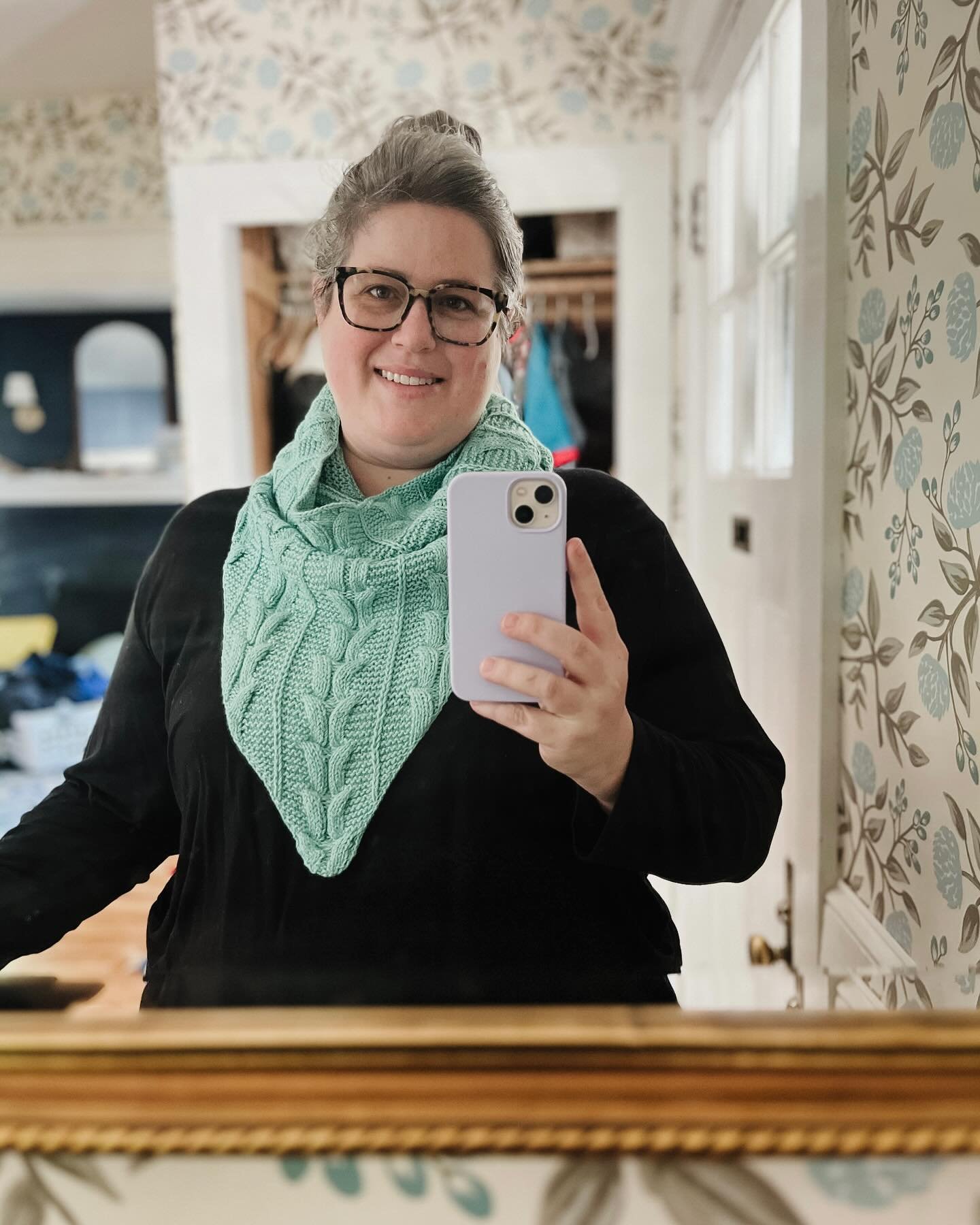 Happy pattern launch day to @beachhouseknits! 🧜🏻&zwj;♀️

I loved getting to test the Merrows Song Cowl for Jill earlier this spring. It&rsquo;s a great project for someone new to cables - I definitely was and it was a great way to practice a new kn