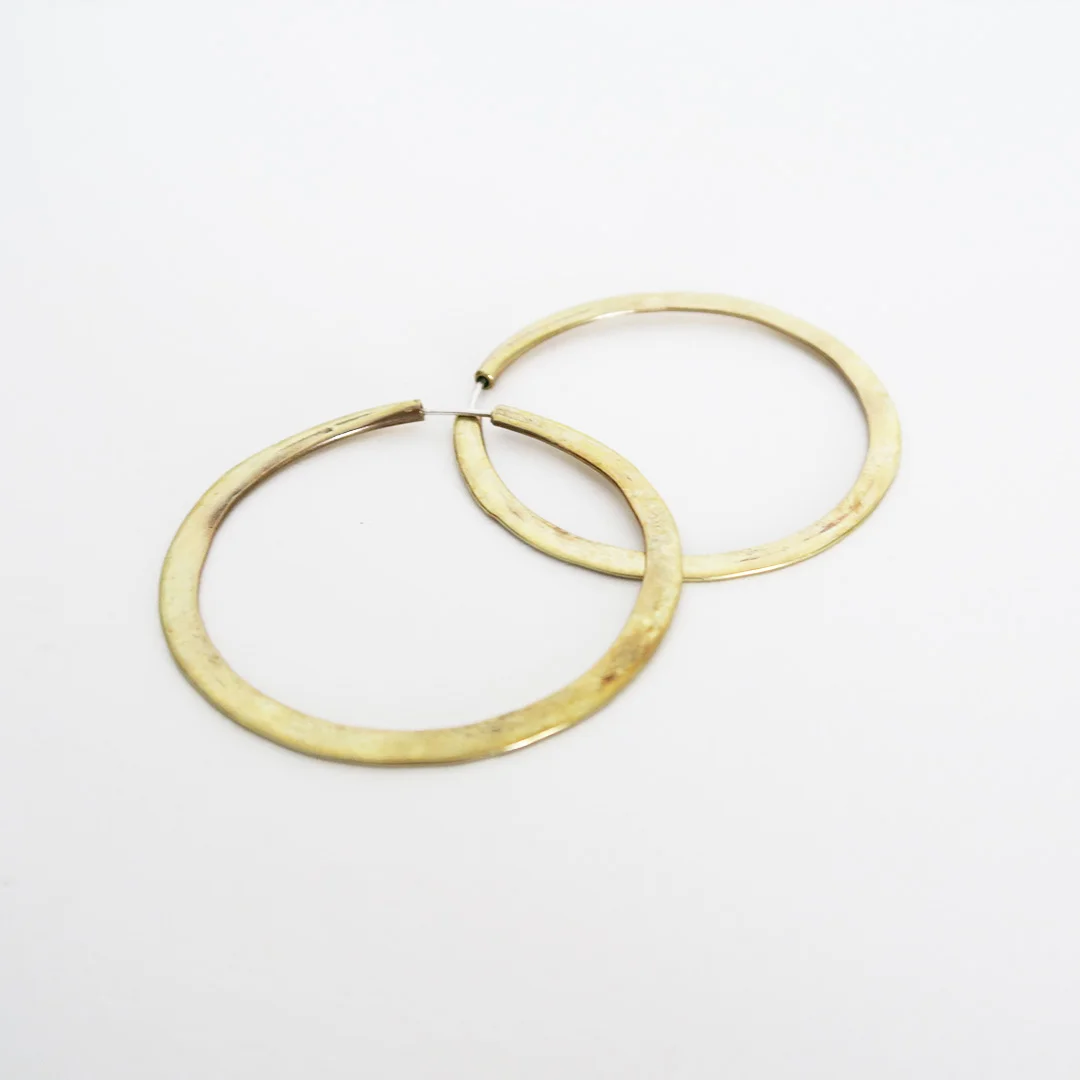 Best Brass Hoop Earrings