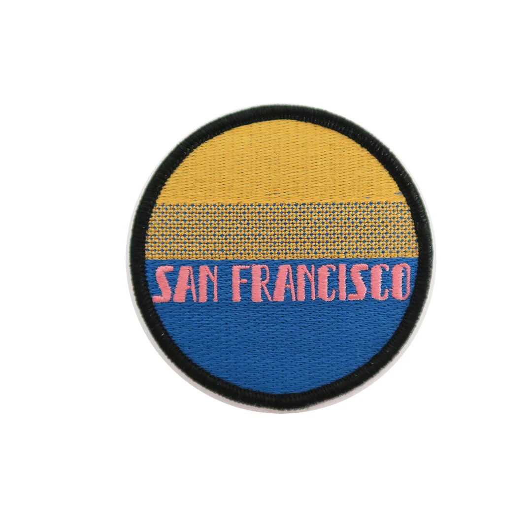 san francisco iron on patch