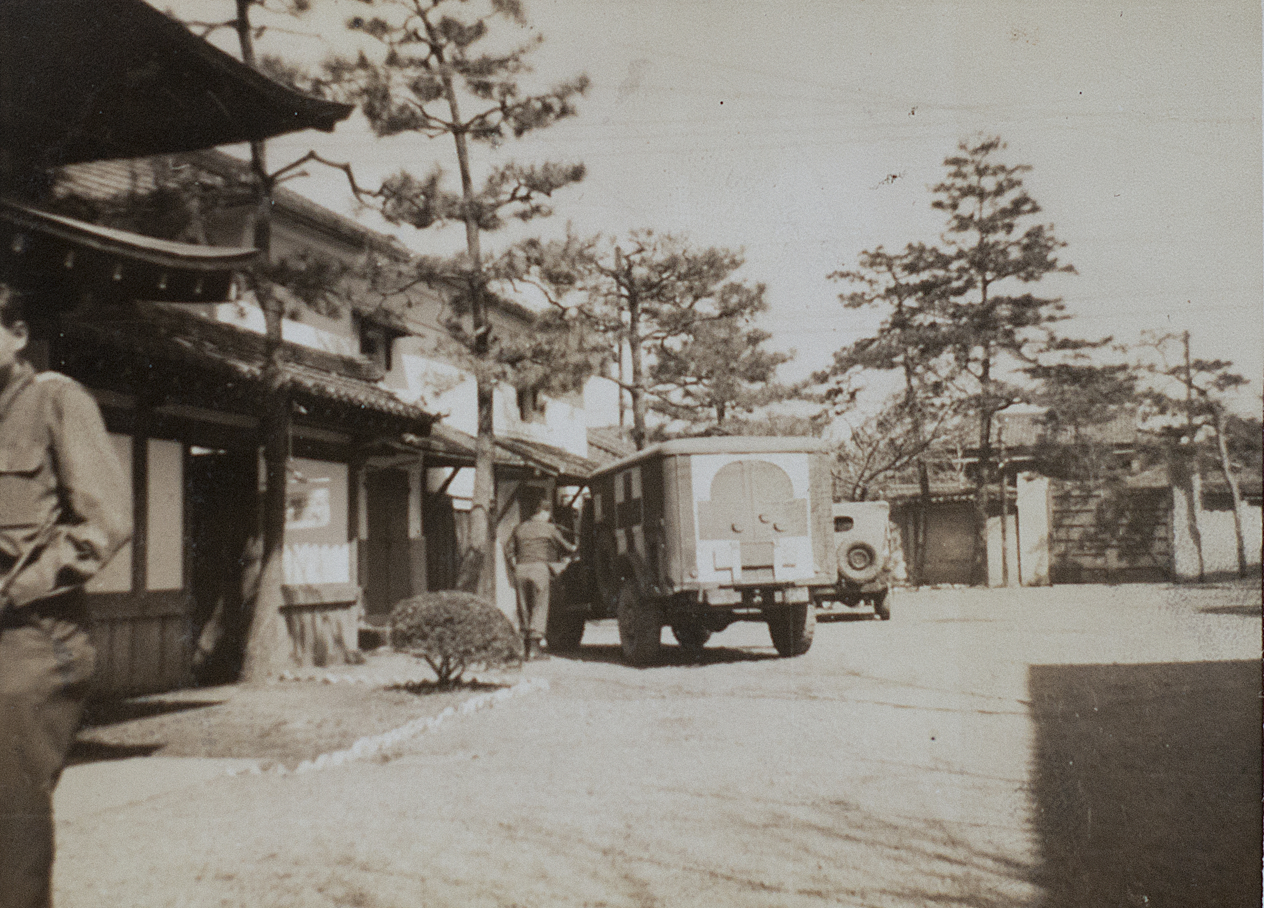 Medical Truck at the 1067th HQ