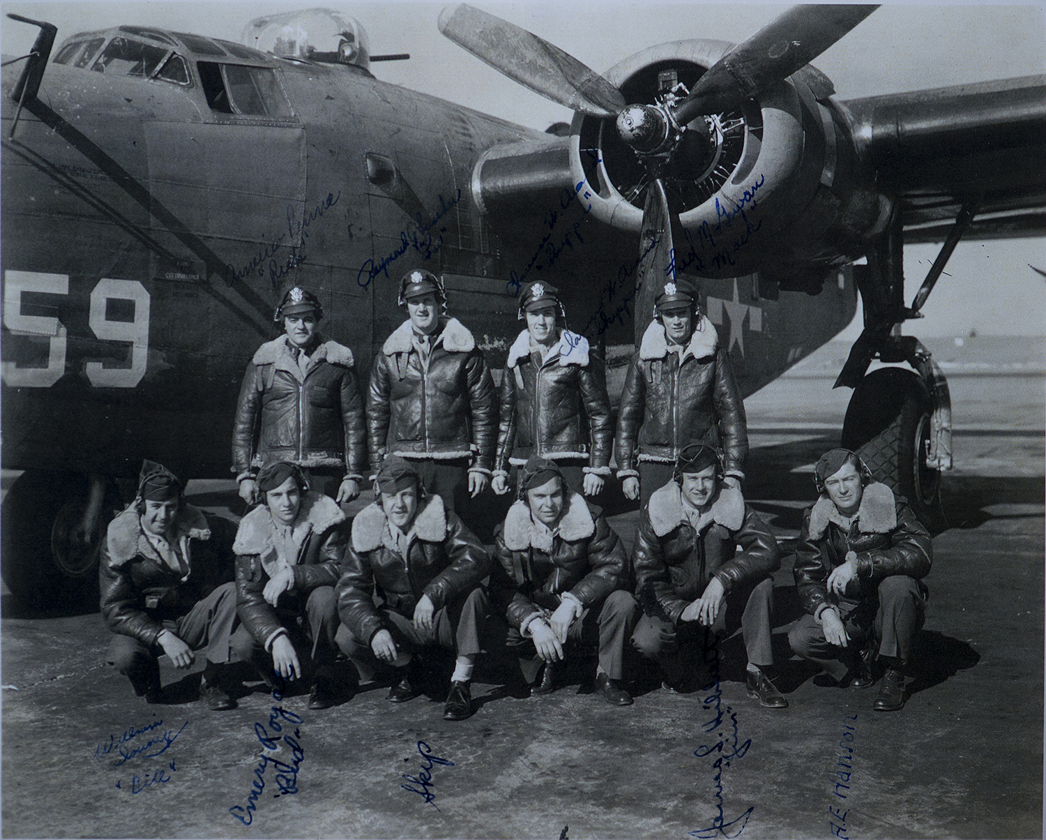 Clarence's crew (part of the 3rd Division) trained on B-24's here in the states. Once they made it to England, the 3rd Division was transformed into a B-17 Division.