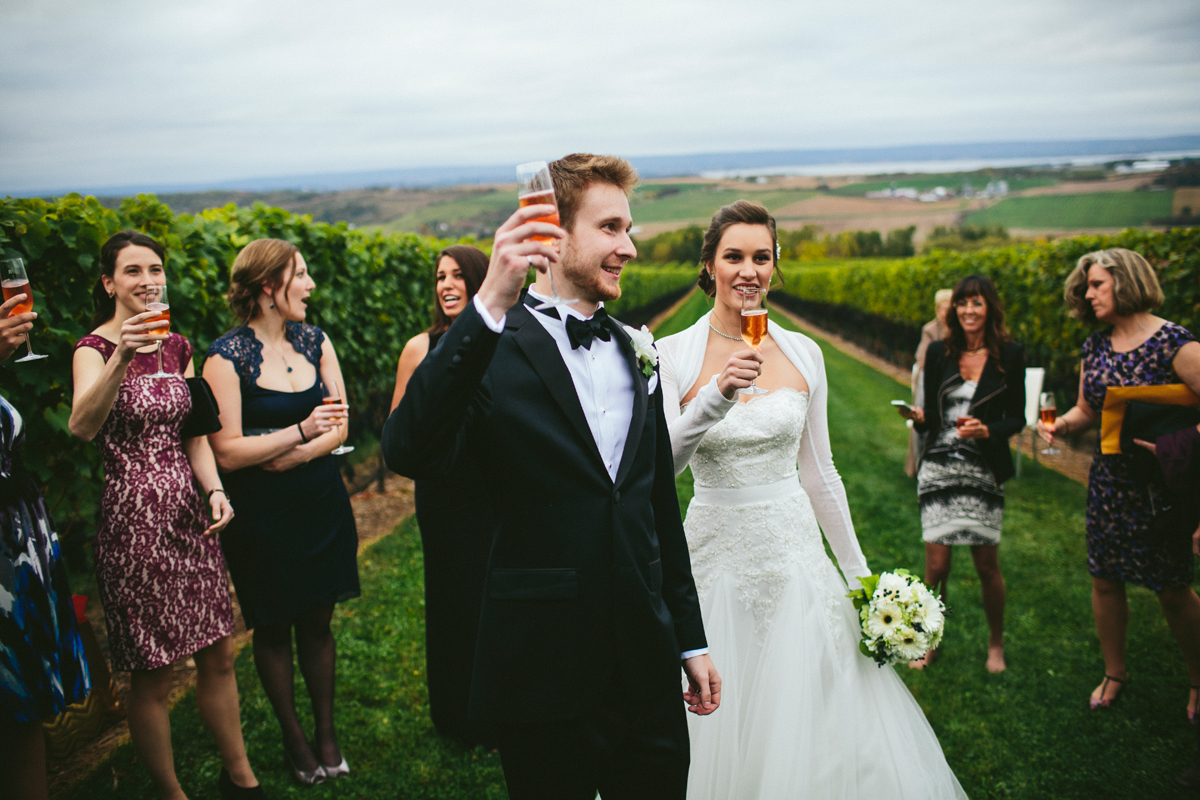 Luckett Vineyards Wolfville Wedding 