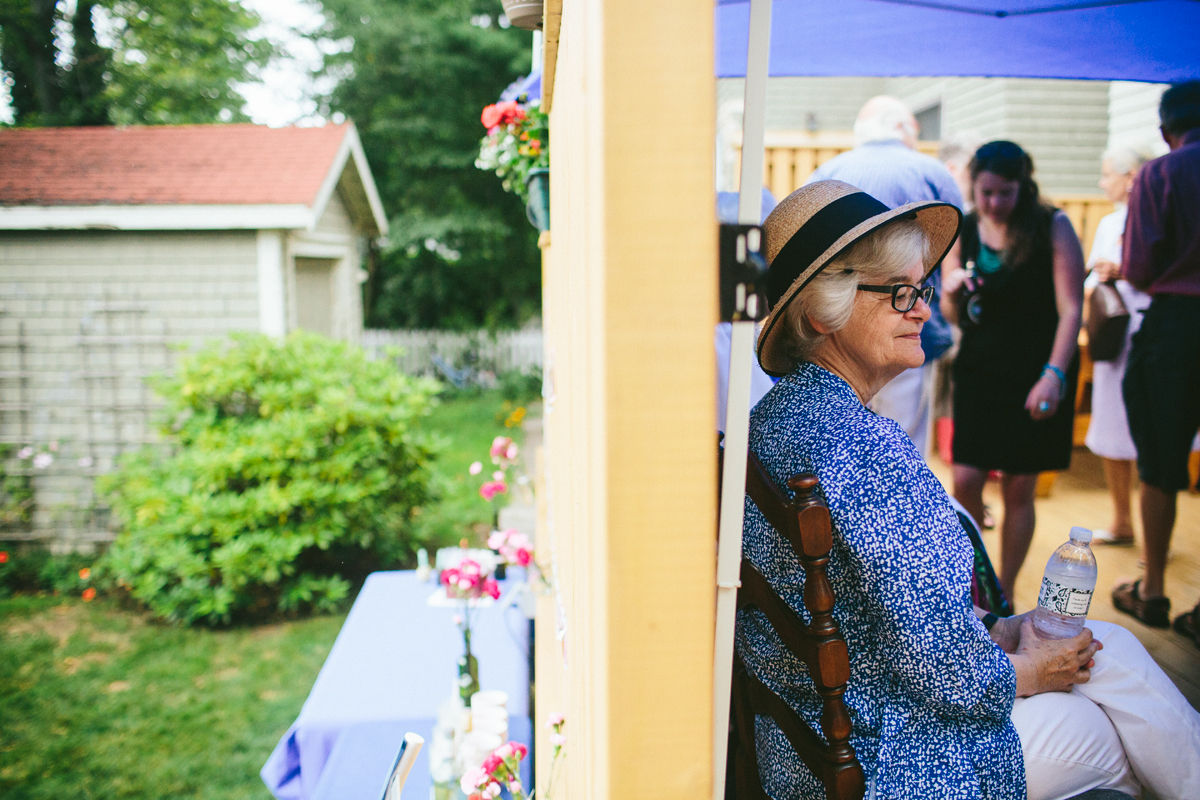 Halifax Nova Scotia Backyard Wedding