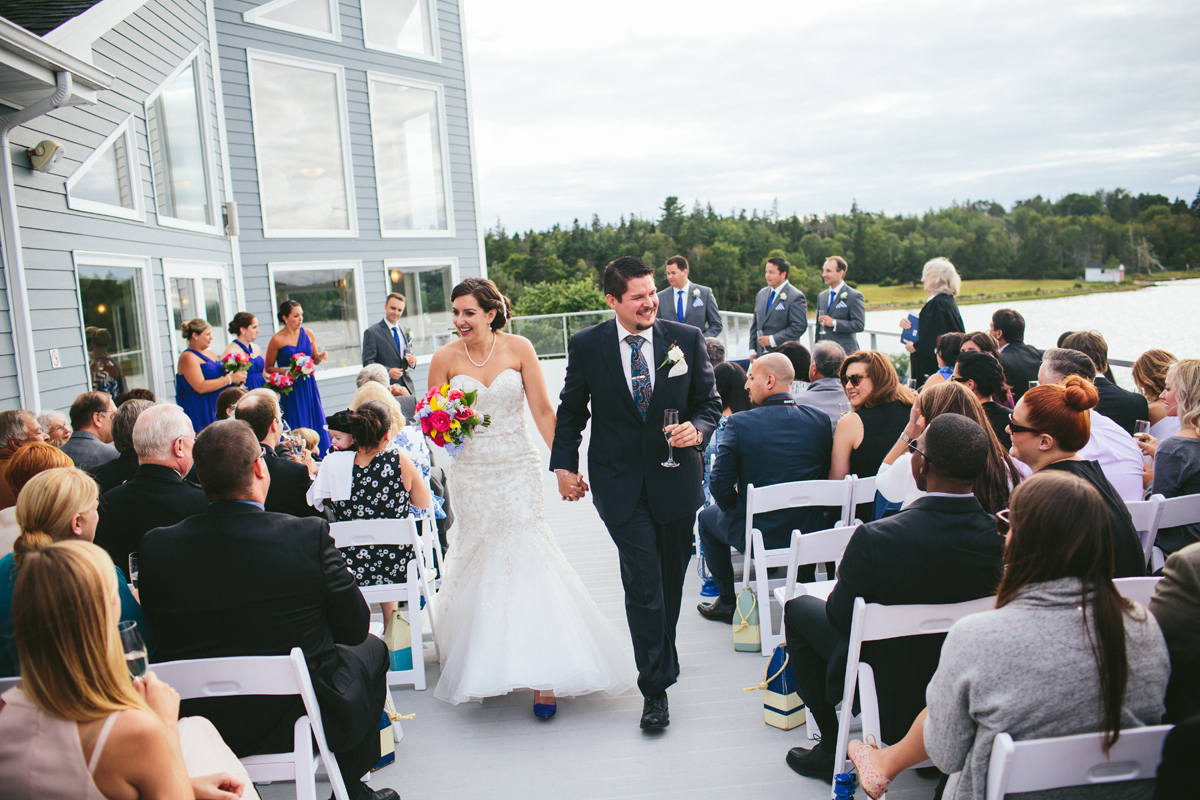 Shining Waters Marine Nova Scotia Wedding