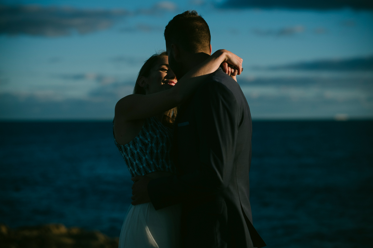 Duncan's Cove Nova Scotia Candid Engagement Photo Session