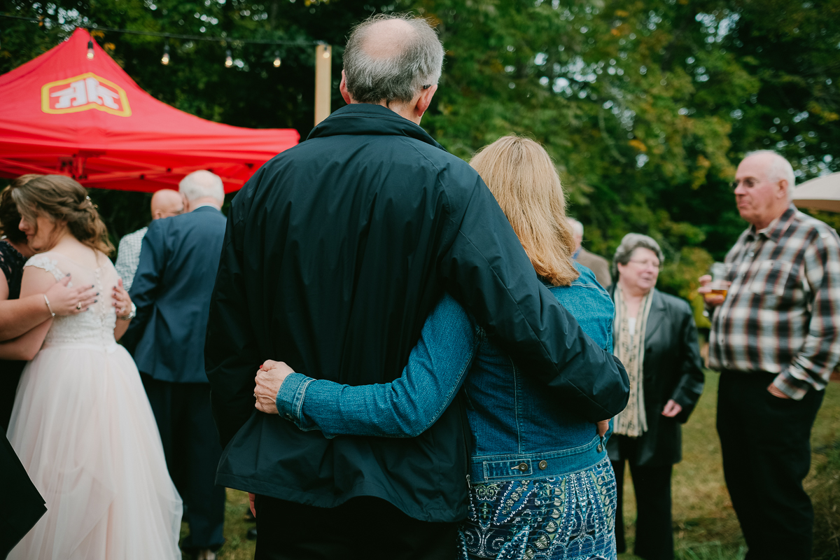 A Bishopville backyard wedding