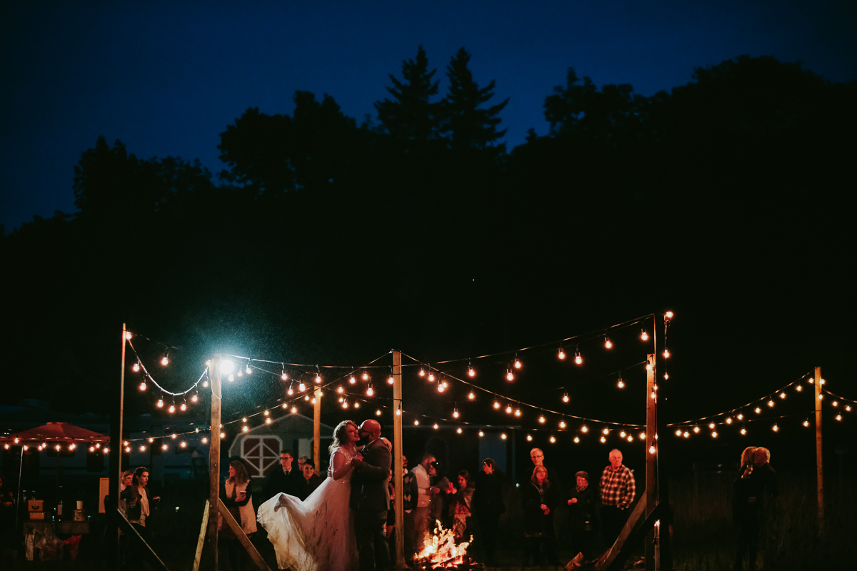A Bishopville backyard wedding