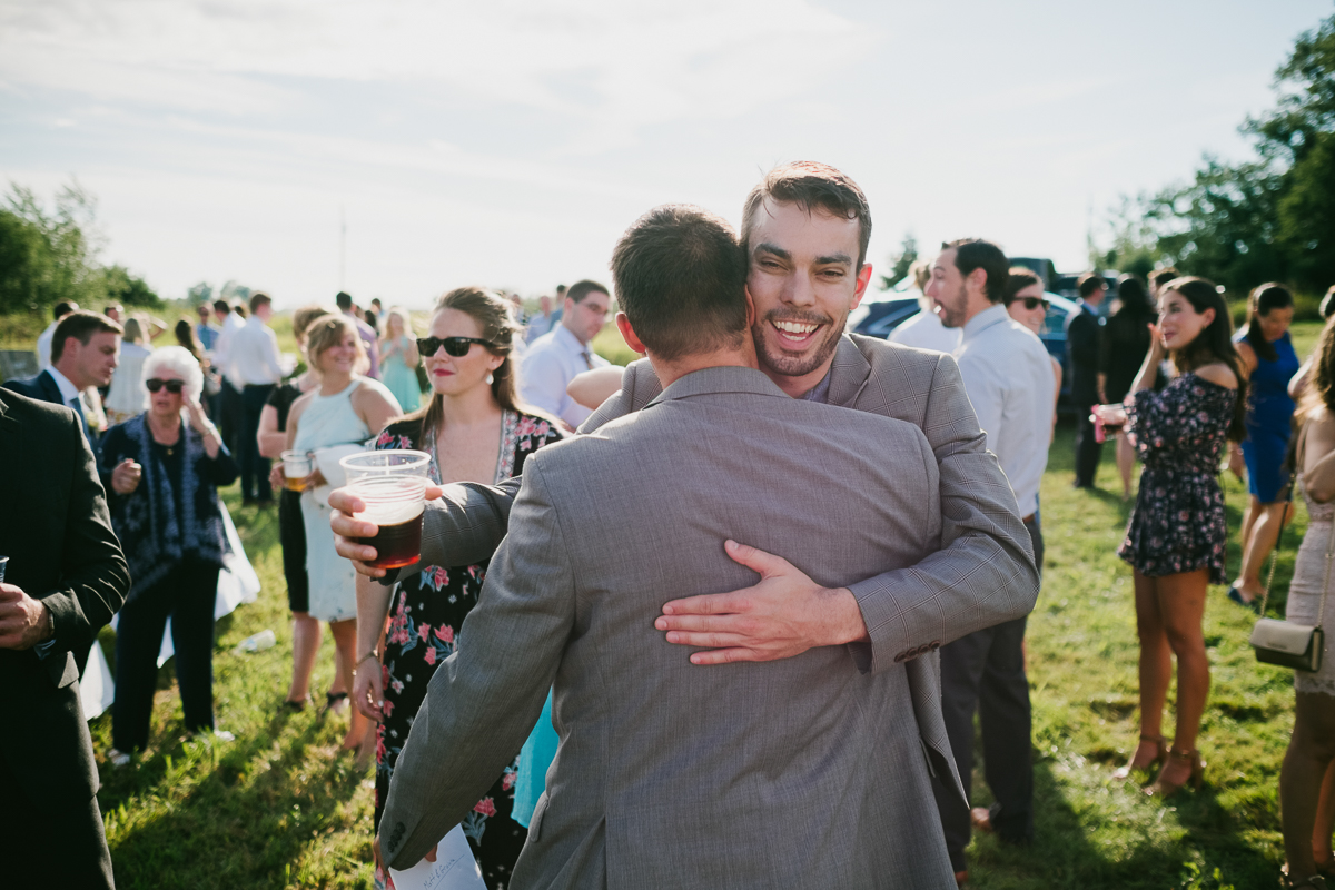 A Wolfville backyard wedding