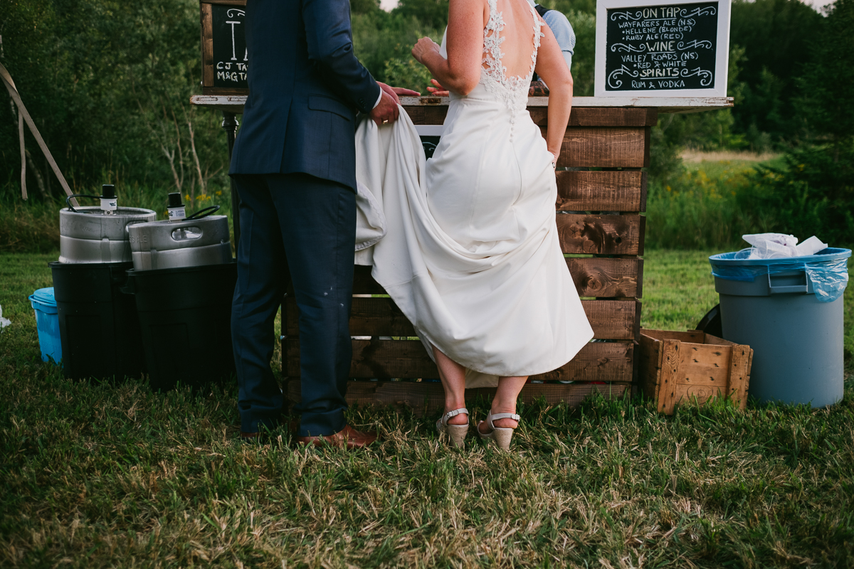 A Wolfville backyard wedding