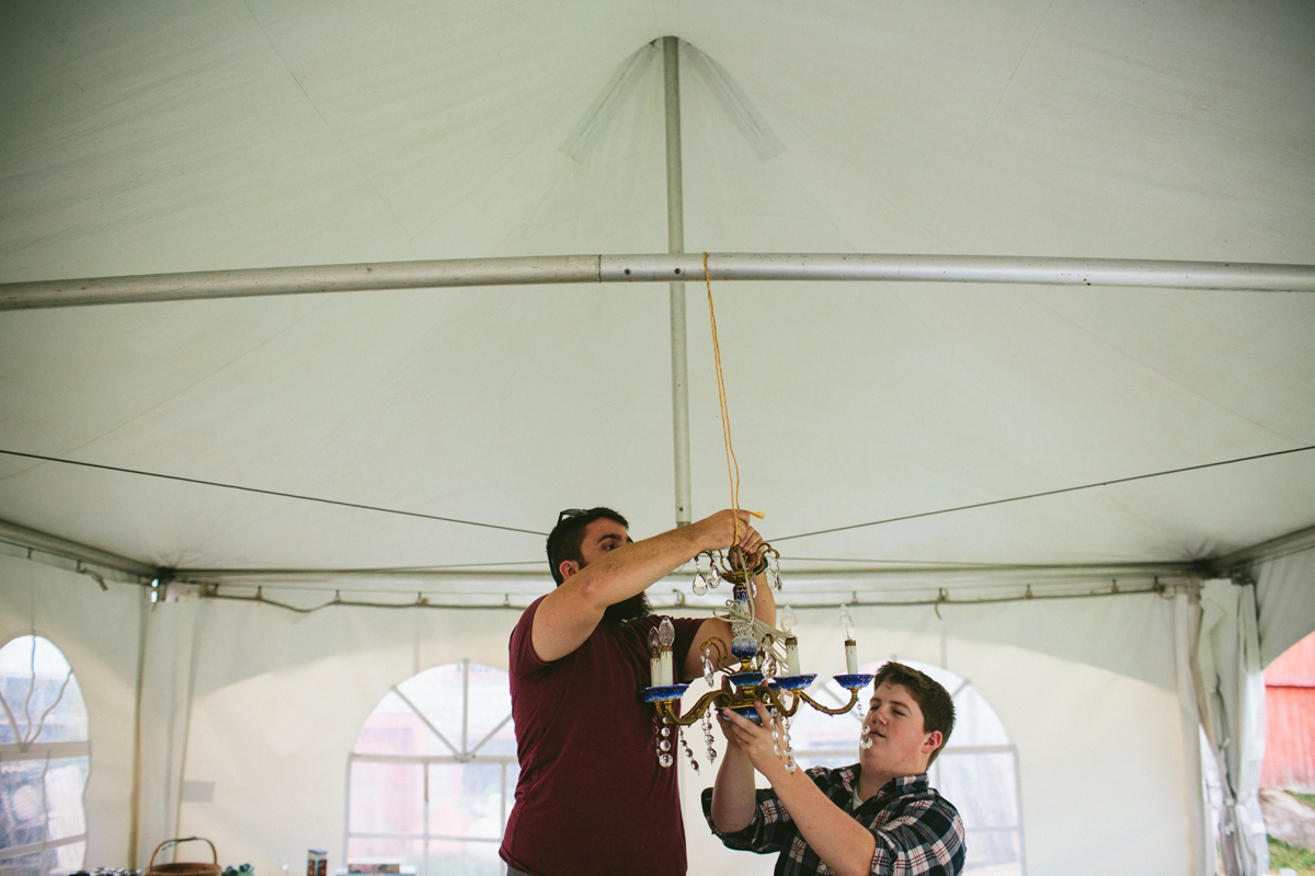 Nova Scotia Family Farm Outdoor Wedding