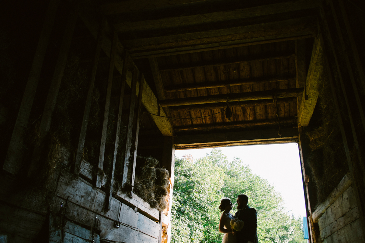 Nova Scotia Family Farm Outdoor Wedding