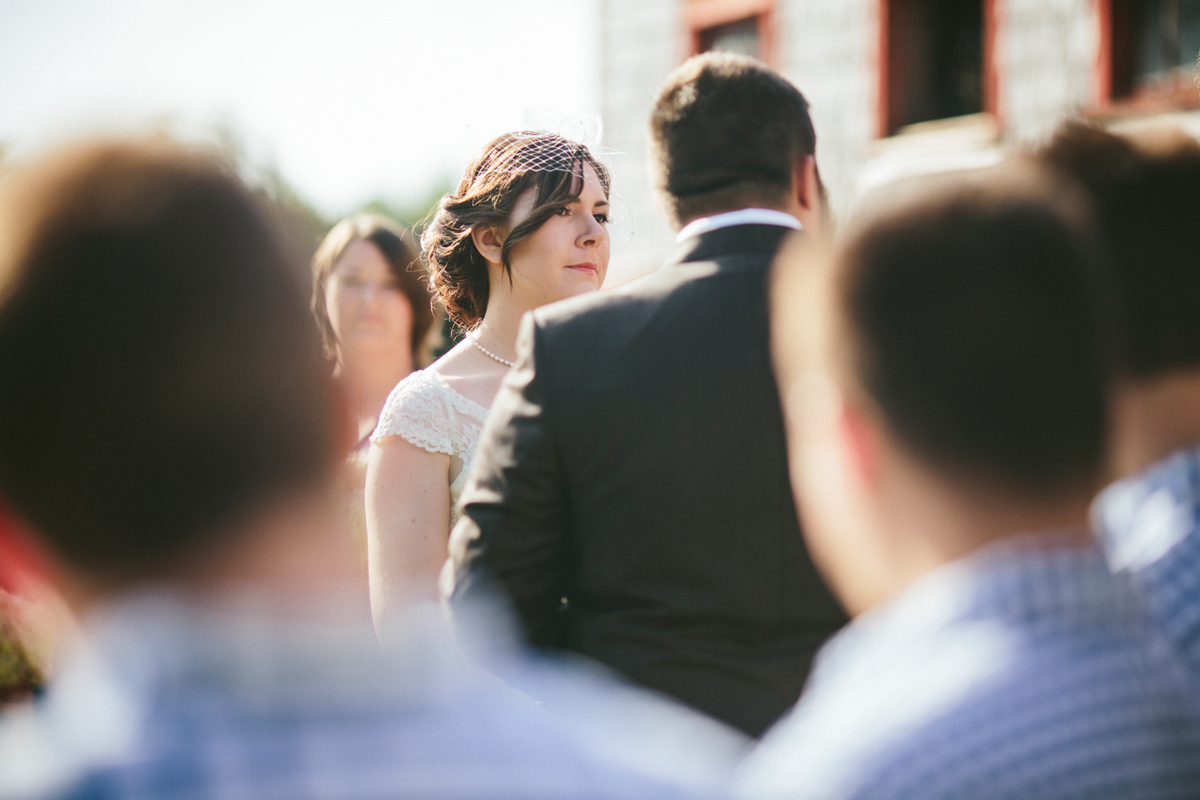 Nova Scotia Family Farm Outdoor Wedding