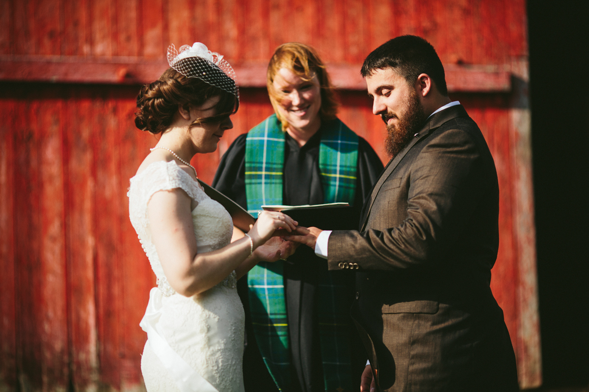 Nova Scotia Family Farm Outdoor Wedding