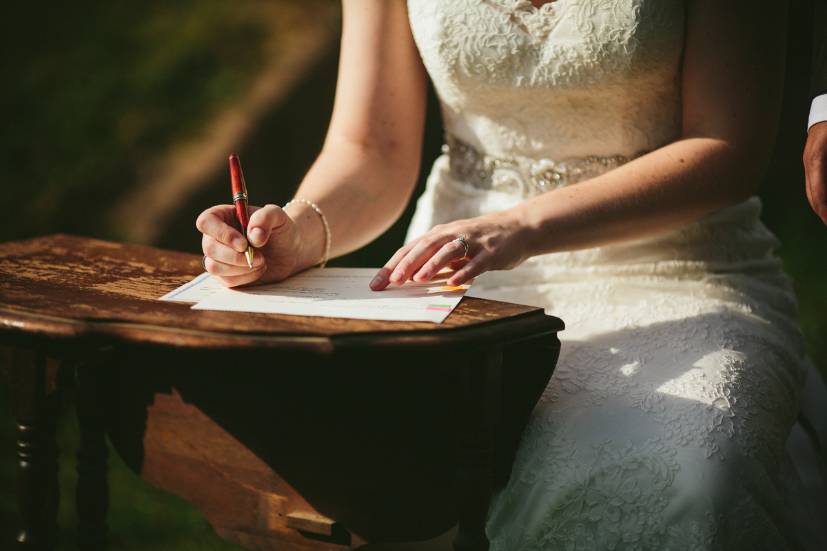 Nova Scotia Family Farm Outdoor Wedding