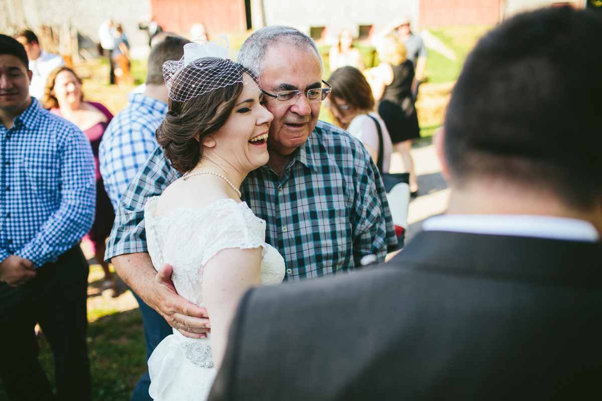 Nova Scotia Family Farm Outdoor Wedding