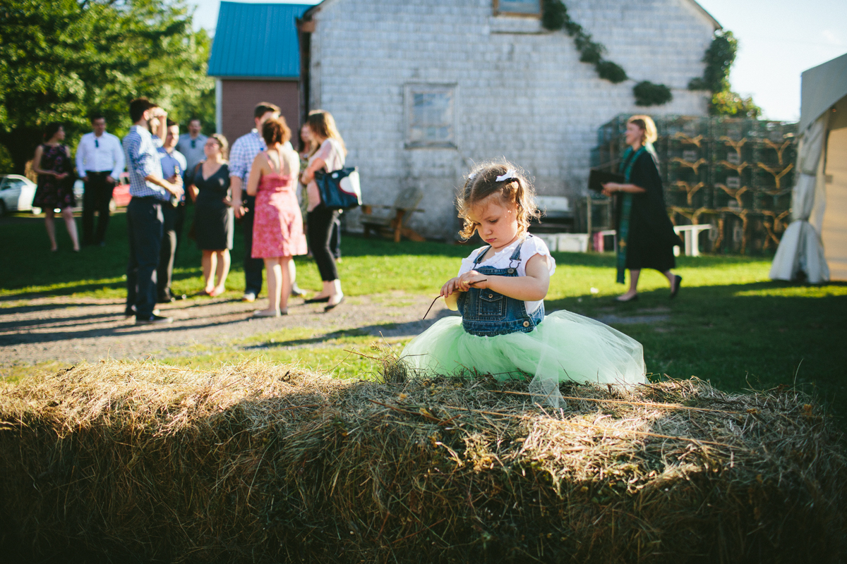 Nova Scotia Family Farm Outdoor Wedding