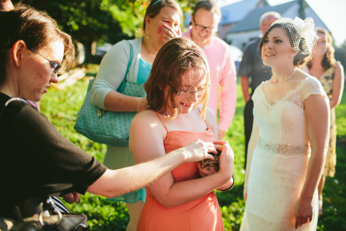 Nova Scotia Family Farm Outdoor Wedding